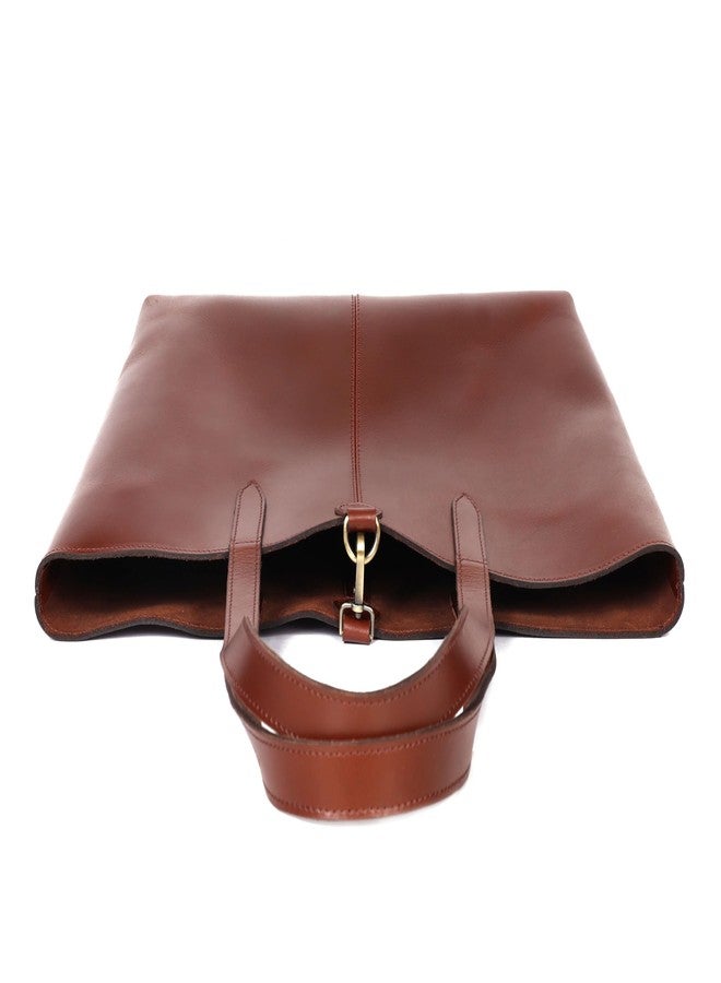 Celtic Premium Export Quality Large Leather Tote Bag for Women | Spacious Shoulder Handbag for Daily Use - Image 5
